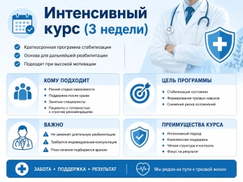 Реабилитация за 21 день в Хадыженске