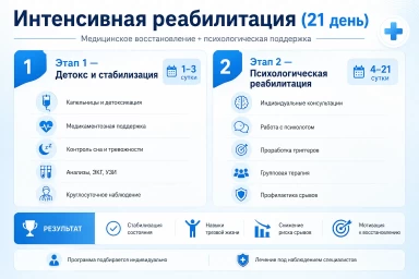 Реабилитация за 21 день в Хадыженске